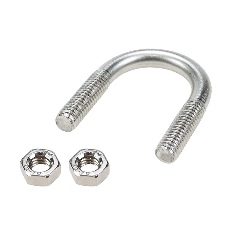 Sscon 10PCS M6x18 304 Stainless Steel U-Bolt Fasteners for 18mm Pipe Dia - Image 5